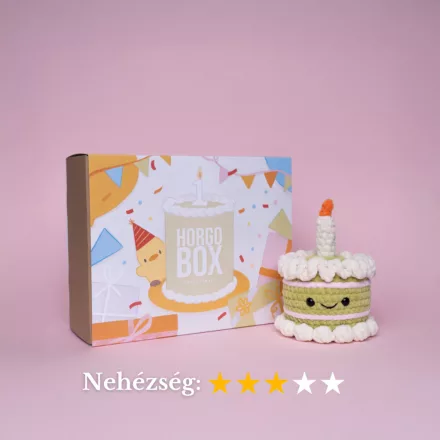 Torta horgoló kezdőszett - HorgoBOX