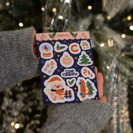 Karácsonyi matricaív